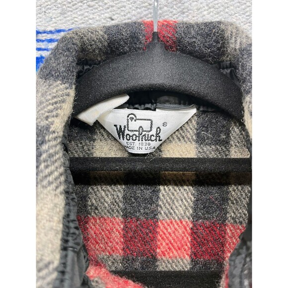 Vintage 80s woolwich wool plaid shirt small made in USA - Picture 3 of 8